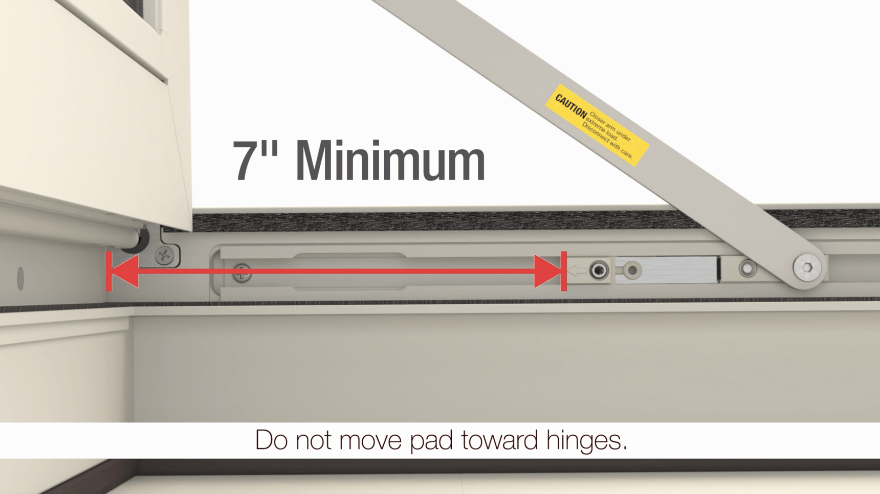Howto adjust holdopen on an Impressions Storm Door.