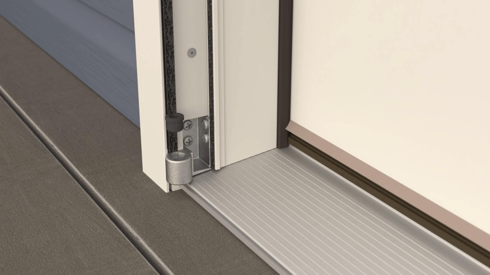 How to install Impressions Storm Door Entry System.