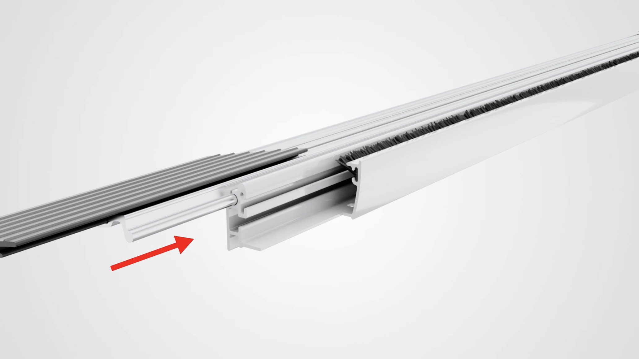 How to install a retractable screen door in a french doorway.