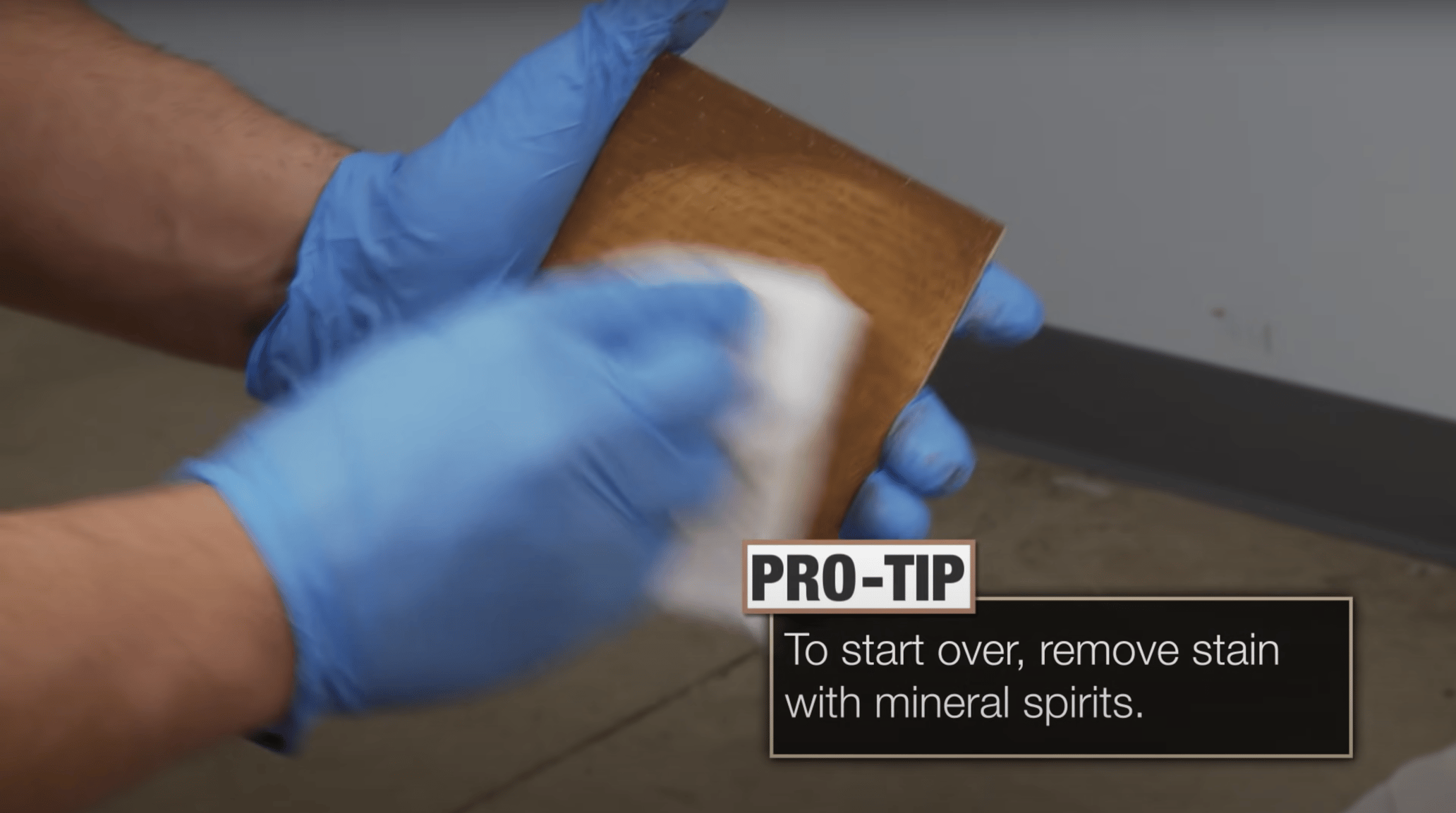 HowTo use SameDay Stain and Topcoat Fiberglass Doors