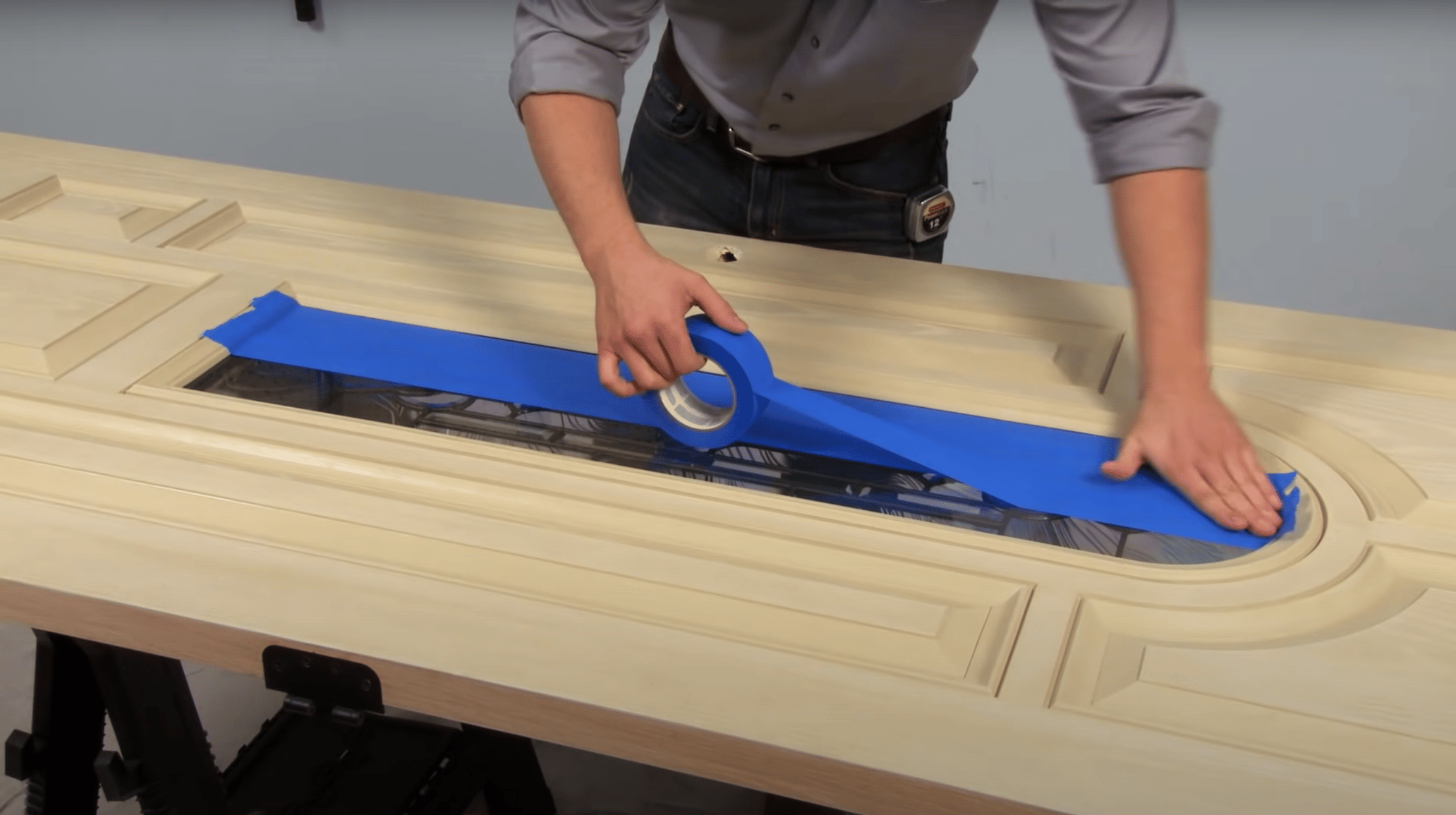 HowTo use SameDay Stain and Topcoat Fiberglass Doors