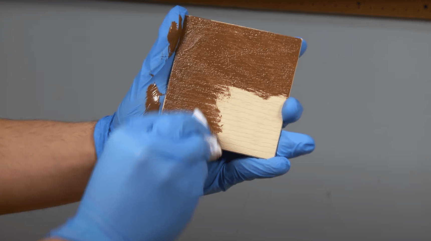 HowTo use SameDay Stain and Topcoat Fiberglass Doors