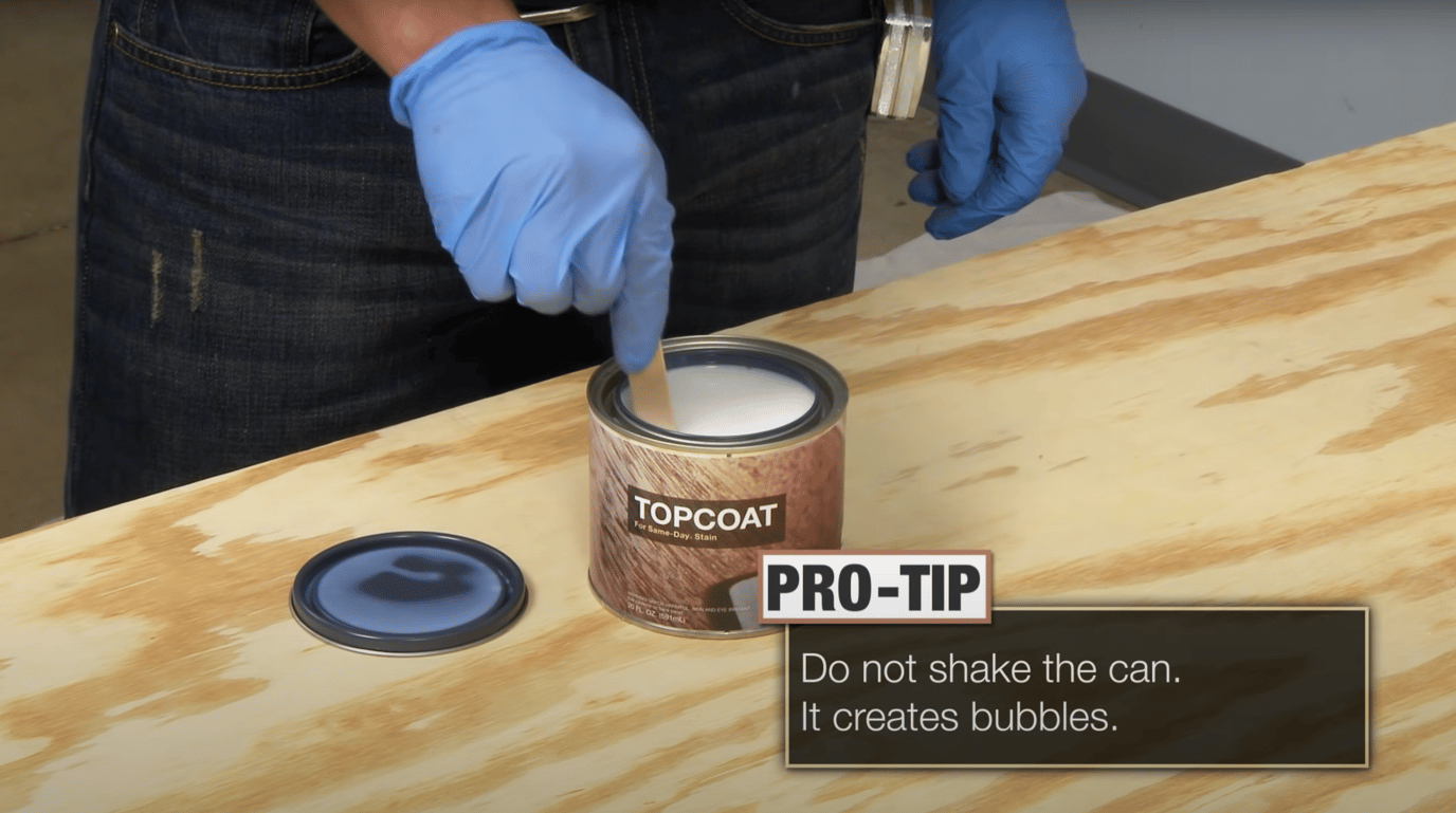 HowTo use SameDay Stain and Topcoat Fiberglass Doors